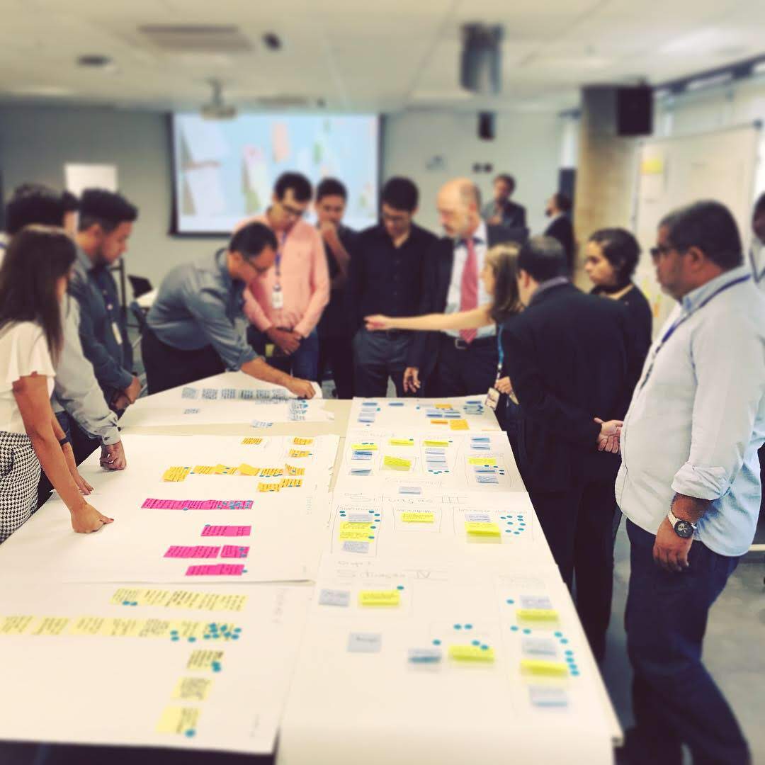 Workshop session with TCU auditors mapping the existing audit process